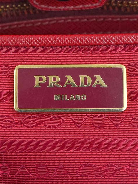 prada interior plaque|prada logo identification.